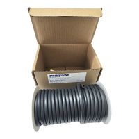 General Use Tubing Black 1/4 Inch I.D. 50 Foot Length Natural Latex Rubber NonSterile