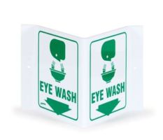 Floor Sign First Aid Sign Eye Wash