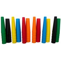 Plastic Stacking Cones - Large - Set of 30