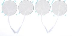 Cloth Electrodes - 2.75" Round - 4 Pack
