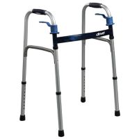 Drive Dual Palm Release Folding Walkers Adult Walker