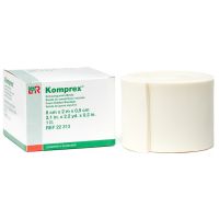 Komprex Foam Rubber - White Bandage Roll - 0.2" Thick (5 mm) - 3.2" x 2.2 yds. (8 cm x 2 m)