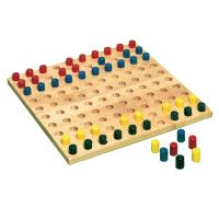 Sammons Preston Pegboard with Colored Pegs