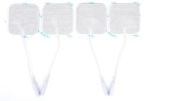 Cloth Electrode - 2" Square - 40 Pack