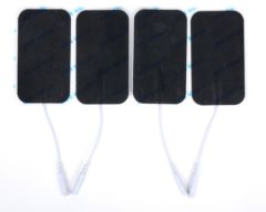 Cloth Electrodes - 2" x 3.5" Rectangle - 40 Pack
