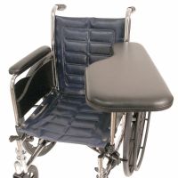 Black Padded Pivot Armrest - Left