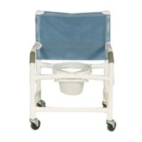 MJM Extra-Wide Shower and Commode Chair