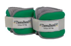 TheraBand Ankle and Wrist Weight Sets - Green, 1.5 lbs. each