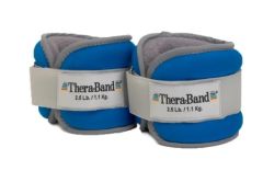 TheraBand Ankle and Wrist Weight Sets - Blue, 2.5 lbs. each