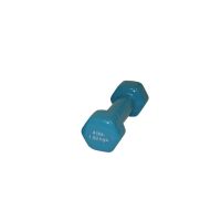 CanDo Vinyl-Coated Cast Iron Dumbbells, 4 lb., Individual