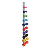 Standard Weight Dumbbell Set (20 Pieces) -Dumbbell Set with Wall Rack
