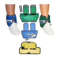 Ankle Weight - 5 lb - 10 x 0.5 lb inserts - Green - each