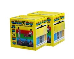 CanDo Bands - 100 Yard Roll Exercise Band Twin-Paks - X-Light, Yellow
