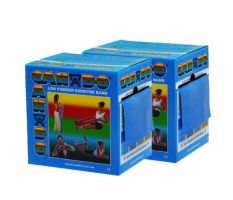 CanDo Bands - 100 Yard Roll Exercise Band Twin-Paks - Blue, Heavy, Latex