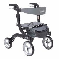 Black White Drive Nitro Rollator