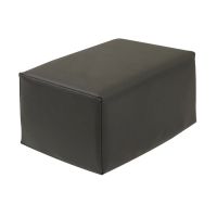 Bolster Rectangle 12" x 8" x 3", Black