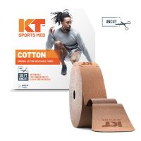 KT Tape Cotton Uncut 125' Per Roll Beige