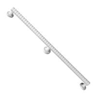 SafetyGrip® 36" Straight Grab Bar White