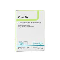 ComfiTel Silicone Contact Layer Wound Dressing - 2" x 3"