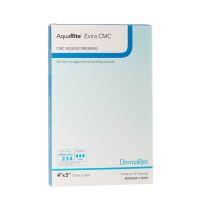 AquaRite Extra CMC Extra Strong, Clear Gelling, Highly Absorbent CMC Wound Dressing - 4" x 5"