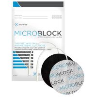 MicroBlock - 3" Round Cloth Electrode - 4 pack