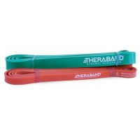 TheraBand High Resistance - Easy 2 Pack Band Set - 1 Light/1 Medium