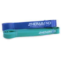 TheraBand High Resistance - Medium 2 Pack Band Set - 1 Medium/1 Heavy