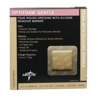 Optifoam Gentle Foam Dressings with Silicone Adhesive Border MSC2066EPZ