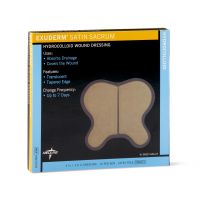 Exuderm Satin Hydrocolloid Wound Dressing, 4" x 3.6"