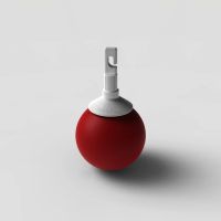 Ambutech Rolling Ball Hook Style Tip - Red