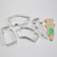 Nurse Grad Cookie Cutter Set, Set of 4