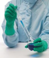 BioClean Emerald Sterile Nitrile Cleanroom Gloves Green NITBENS75