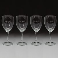 Nurse Wine Glass Set 