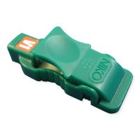 ECG Clip Adapter, Green, 10/Pk