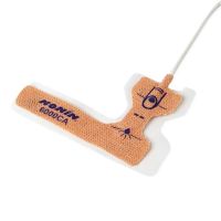 6000C Series Pulse Oximetry Sensor, SpO2, Cloth, Disposable, Adult, 3'
