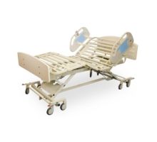 Bariatric Hospital Bed with In-Bed Scale, Gray, 80" L x 42" W x 11.5"-31.75" H