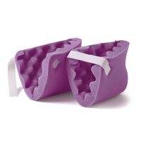 Convoluted Foam Heel Protector Foot Positioner