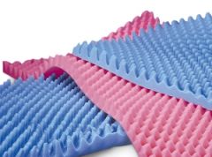 Convoluted Overlay, Standard Foam, 32" x 73" x 4", 4/Case