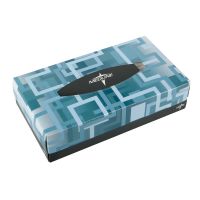 Premium Paper Facial Tissue, 8" x 8.3", Flat Box, 100 Sheets per Box