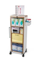 Organizer Cart for Isolation on Wheels