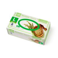 Restore Touch Powder-Free Nitrile Exam Gloves with Oatmeal, Size L OAT3003H