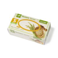 Restore Sense Green Powder-Free Nitrile Exam Gloves with maxOat+, Size S