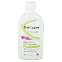 Phisoderm Deep Clean Cream Cleanser for Normal to Dry Skin, 6 oz. Bottle, OTC5210H