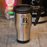 Mortar and Pestle Stainless Steel Travel Mug