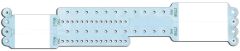 ID BAND, OB SET, 4-PT, WRITE ON, SNAP, WHITE