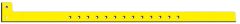Sentry SuperBand ID Wristband, Narrow, Red, 1/2" x 10"