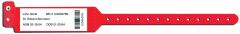 Sentry Bar Code ID Band, White