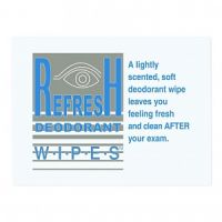 Topical Refresh Deodorant Wipe