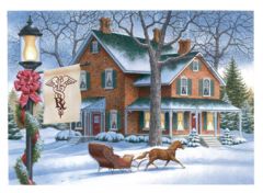 Warm Winter Welcome Pharmacy Print Only