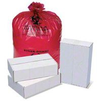High Density Liner, 24" x 32", 1.2 Mil, Red
